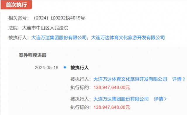 大连合兴投资有限公司股份_大连万达商管股权冻结162亿_大连万达集团被执行人信息