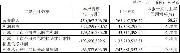 时创能源上半年营收增68%但亏1.79亿，财富证券何时上市？