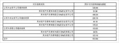 保利发展控股集团股份有限公司2024年度对外担保计划_保利发展控股集团股份有限公司2023年度对外担保金额_保利配资