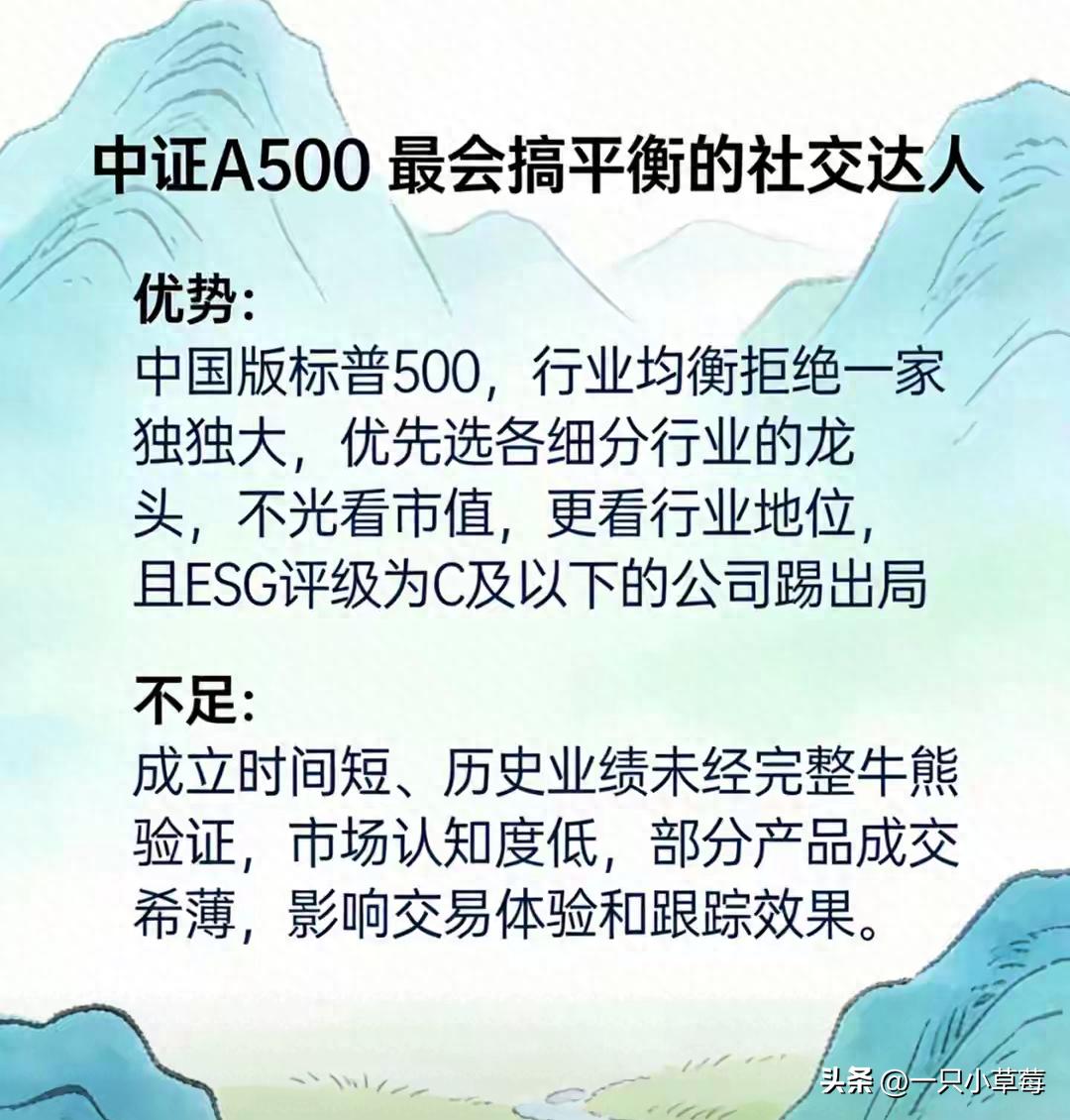 中证A500跑赢沪深300，谁是A股最靠谱指数？