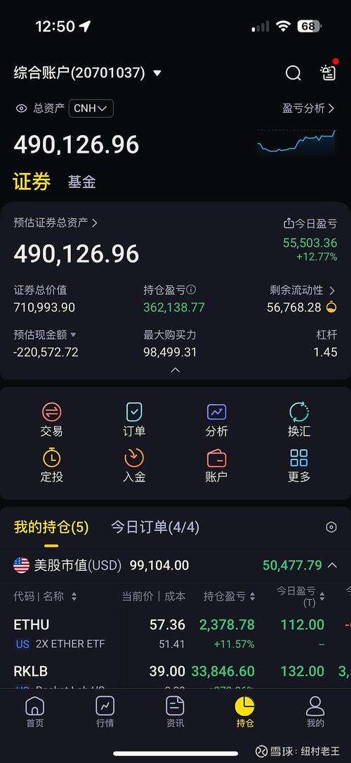 混沌股票快线 港美股交易 国际期货开户_股市行情有关的公众号